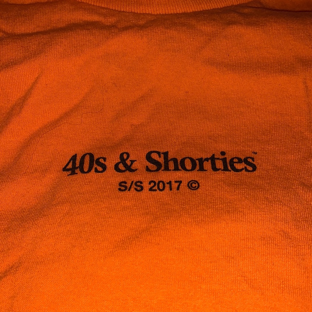 40S & Shorties Orange Tee